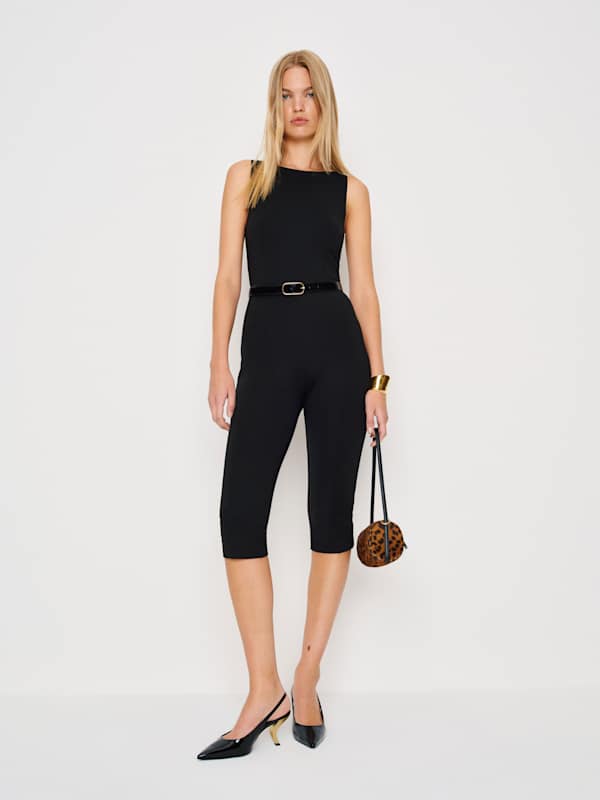 Dusk Knit Jumpsuit - Black